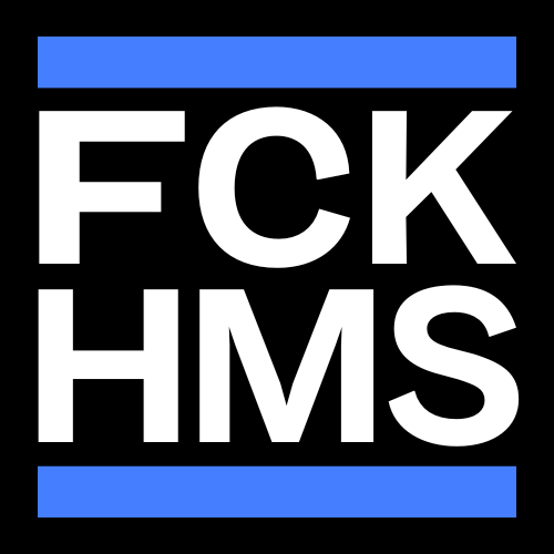 FCK HMS STICKERS