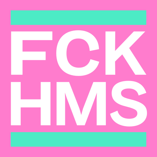 FCK HMS STICKERS