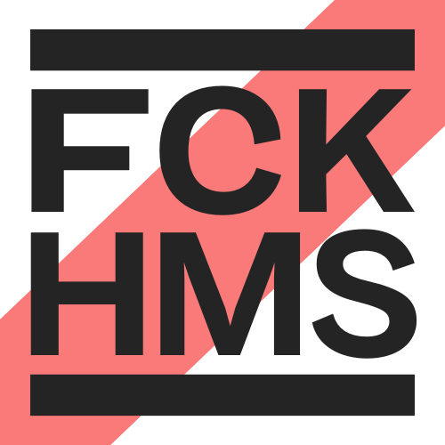 FCK HMS STICKERS