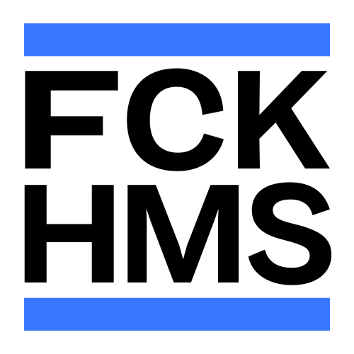 FCK HMS STICKERS