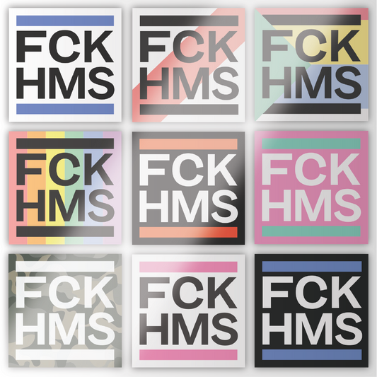 FCK HMS Stickers