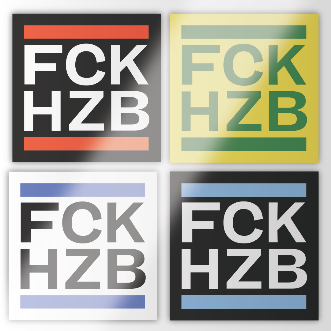 FCK HZB Stickers