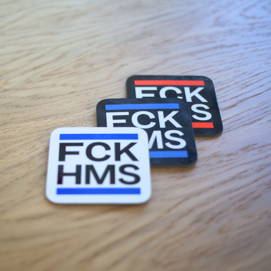 FCK HMS Wooden Coasters - 3 pc.