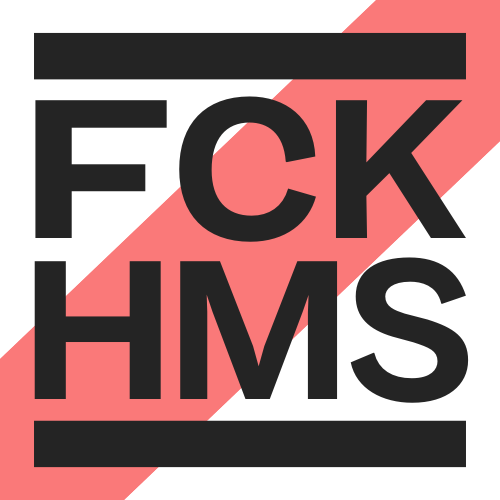 FCK HMS Stickers