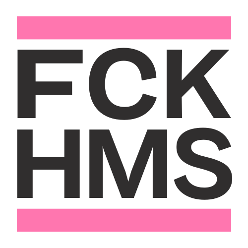 FCK HMS Stickers