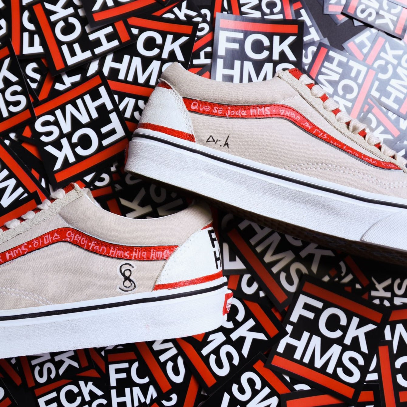 FCK HMS VANS Old Skool