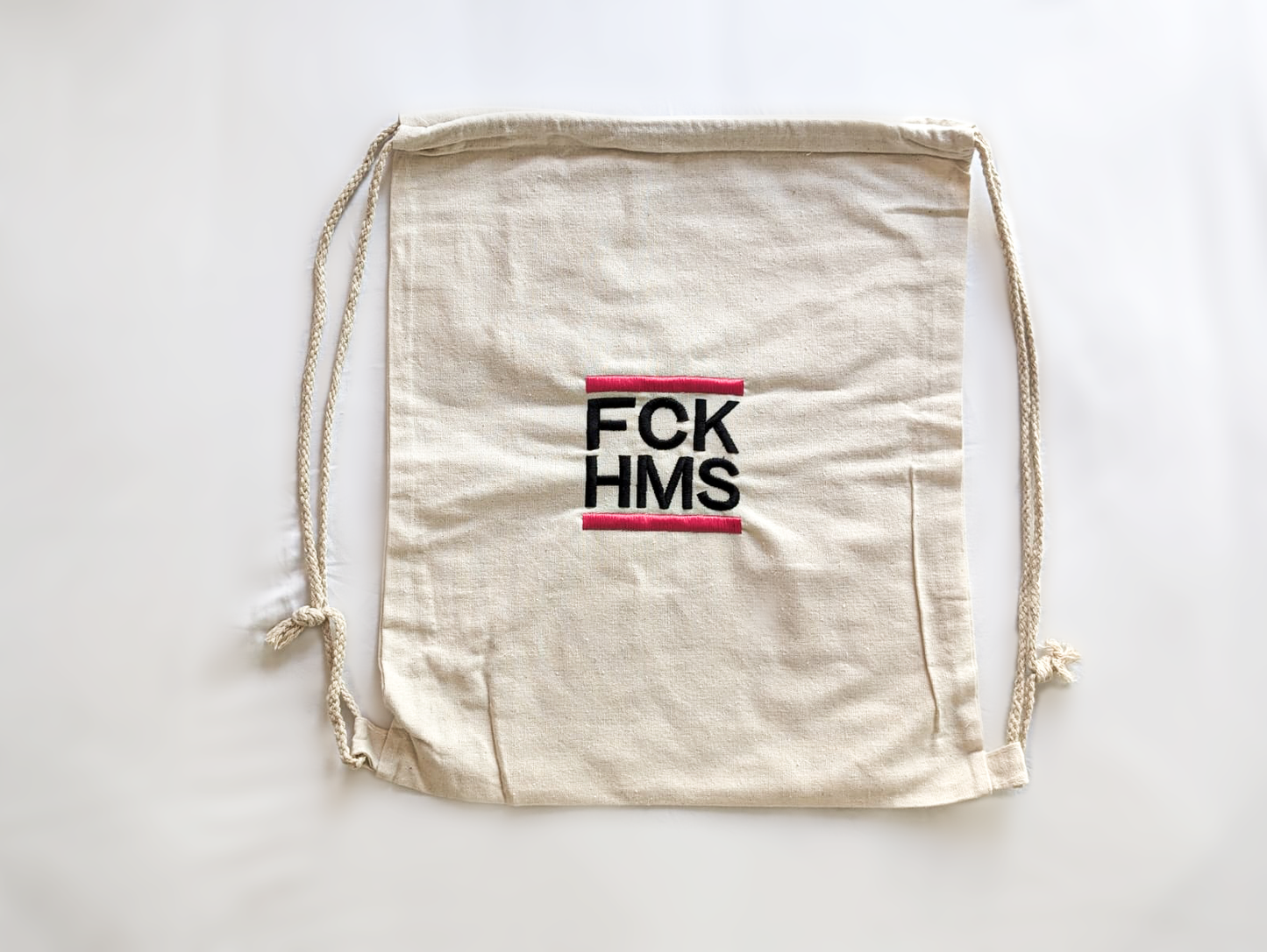 FCK HMS Drawstring Bag (Embroidered Logo)